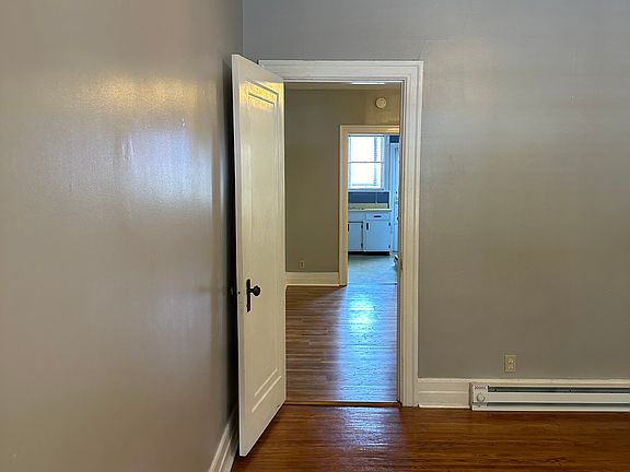 From Living room view to bedroom and kitchen