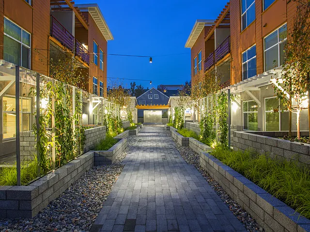 Evening Courtyard