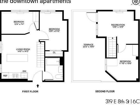 2nd image of 319 E 8th St APT 6C