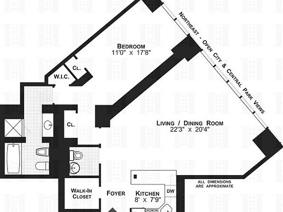 5th image of 146 W 57th St APT 37C