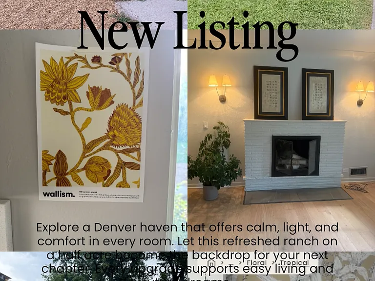 Remodeling this ranch house, great location in observatory Park half an acre site In the process of adding new electrical and HVAC right now should be ready for September rental