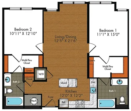 Floor plan C05W