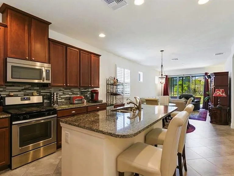Kitchen and Island