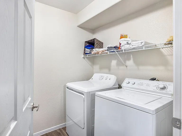 In Unit Washer and Dryer