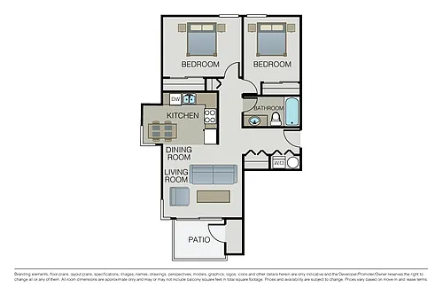 Floor plan Plan 2A