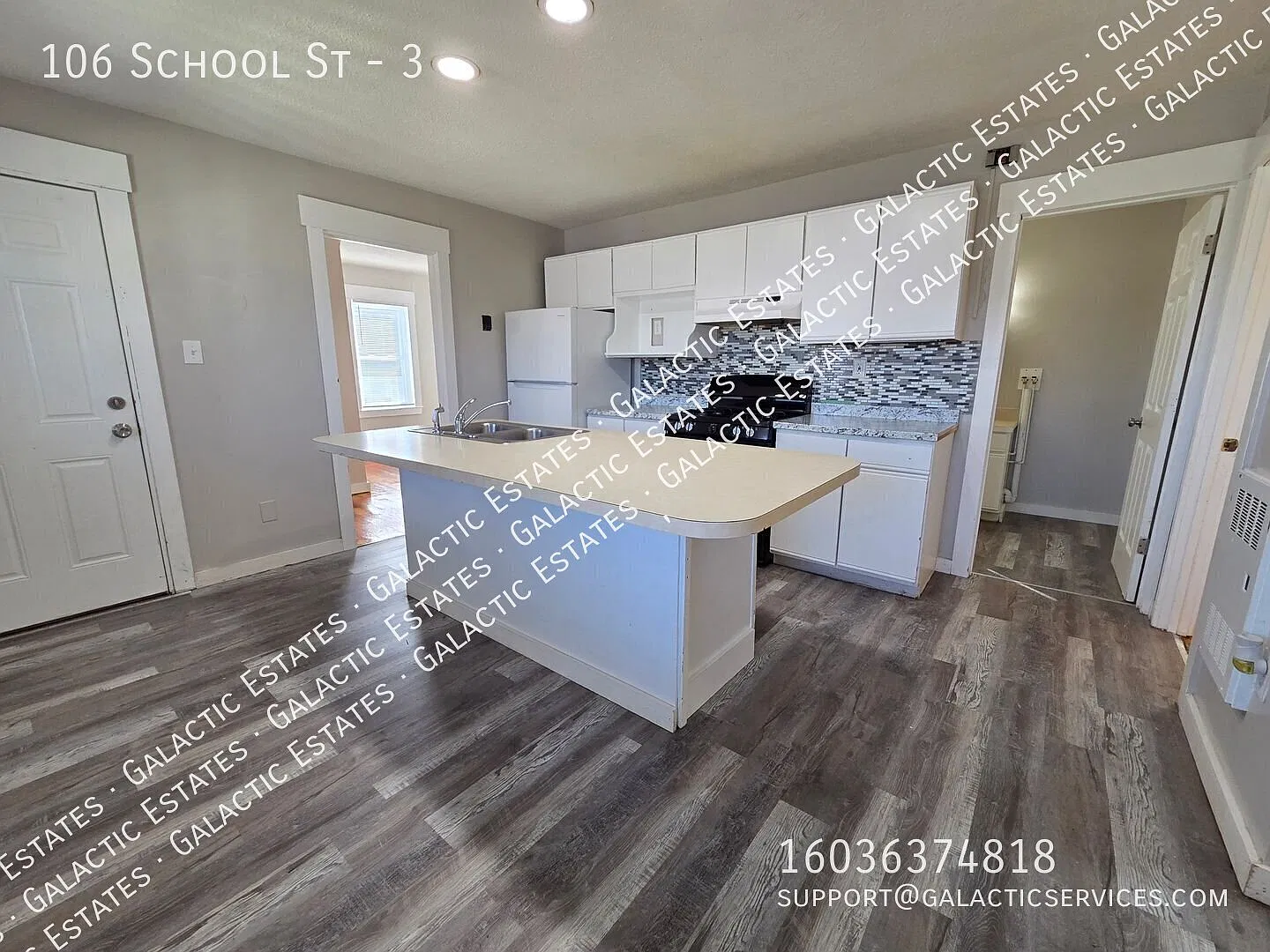 Charming Unit with Hardwood, Kitchen Island, Balcony & Deck — Photo 2