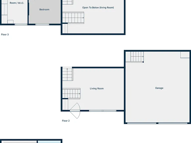 Tri-level home