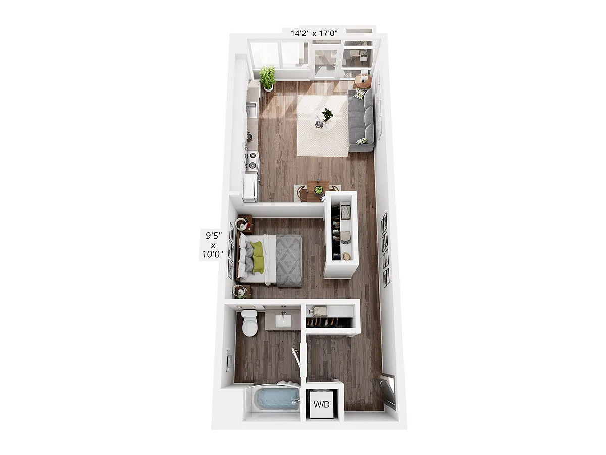 Floor plan E18