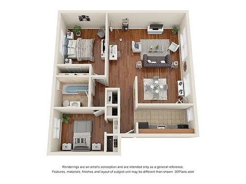 Floor plan JUNIOR FLAT