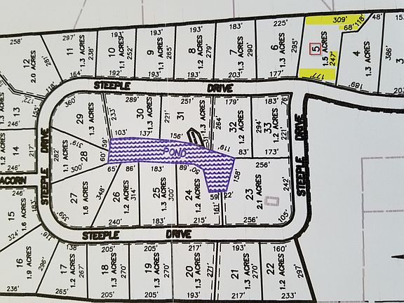 Subdivision Map-Lot #5 1.57 