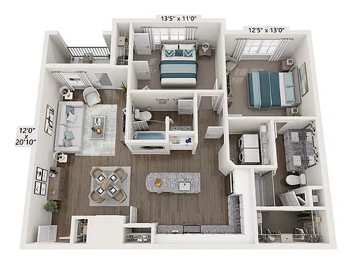 Floor plan B3