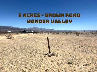 0 Brown Rd, Twentynine Palms, CA 92277