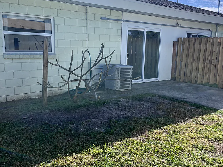 Fenced Backyard