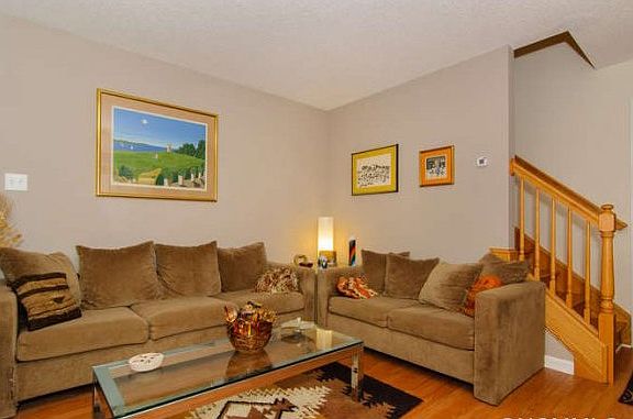 Living toward stairs