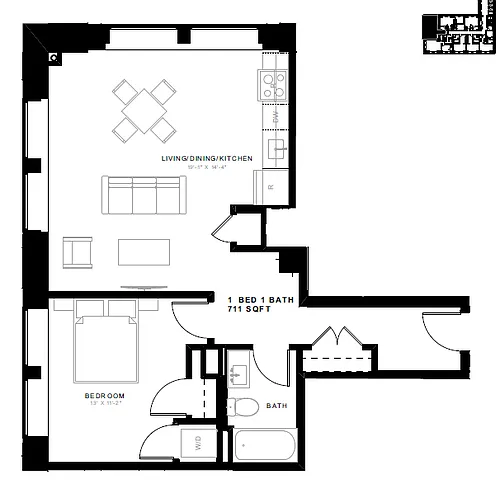 Floor plan The Pierre