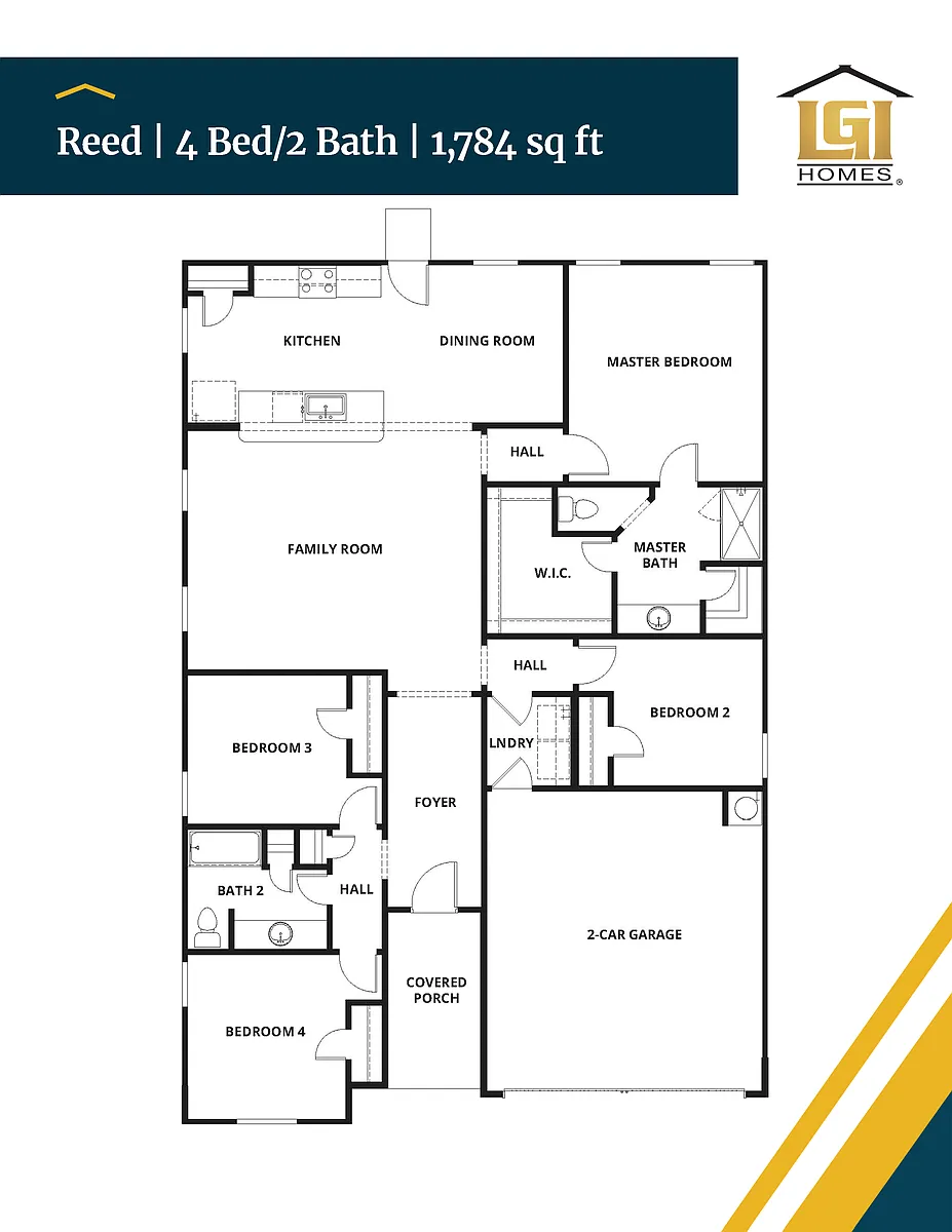 Floor plan Reed