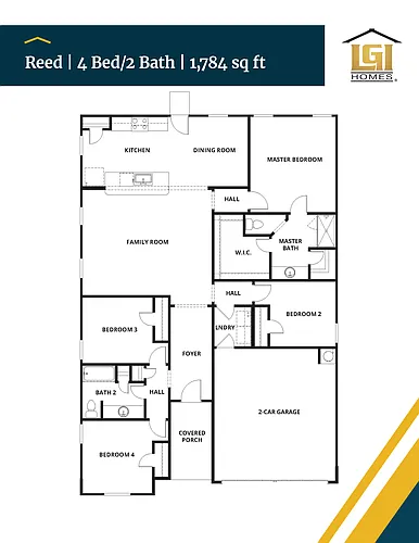 Floor plan Reed