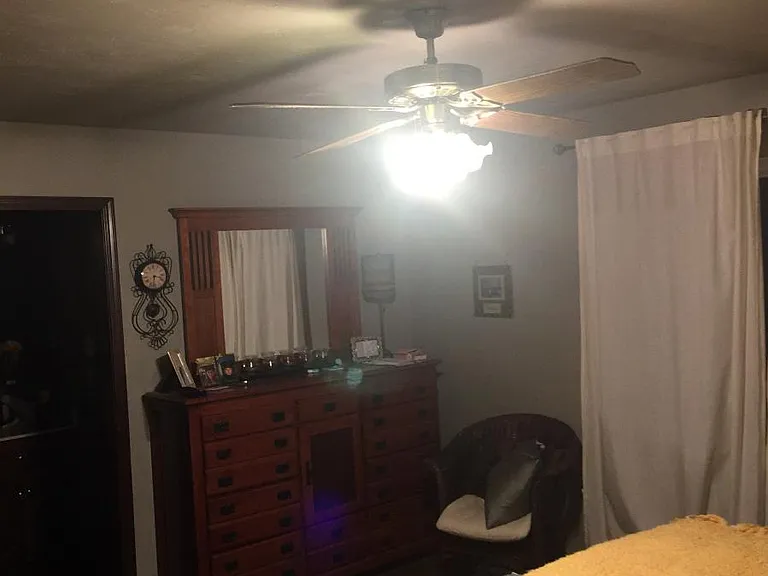 Master bed with enough space for a king bed