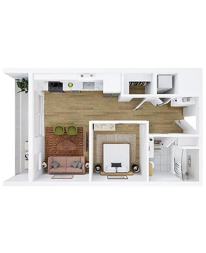 Floor plan Studio A