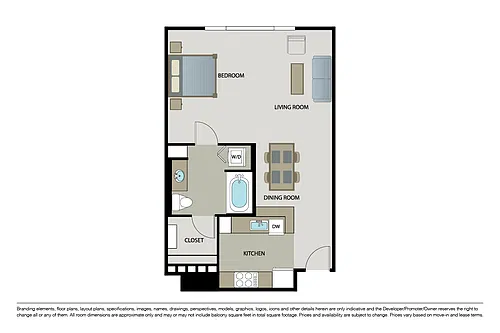 Floor plan The Coleridge