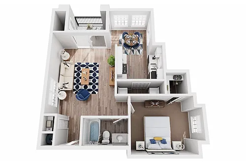 Floor plan The Riviera