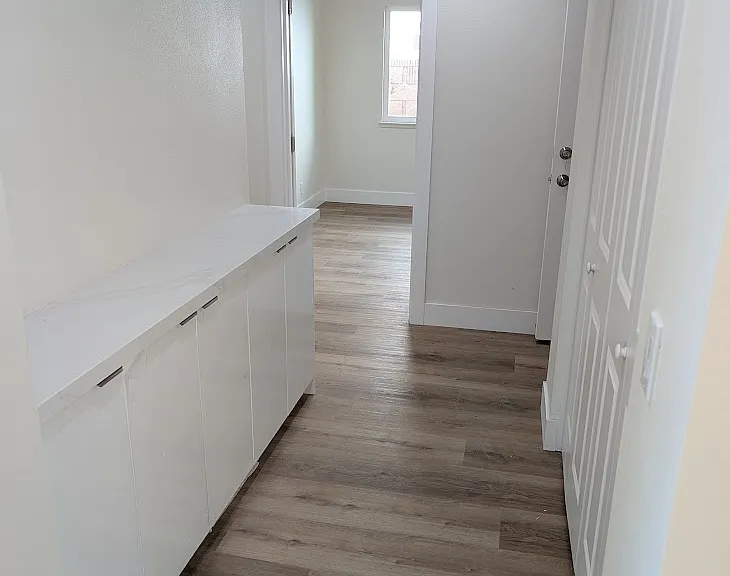 extra cabinets in hallway