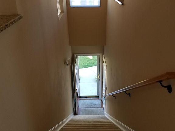 Private entrance from garage