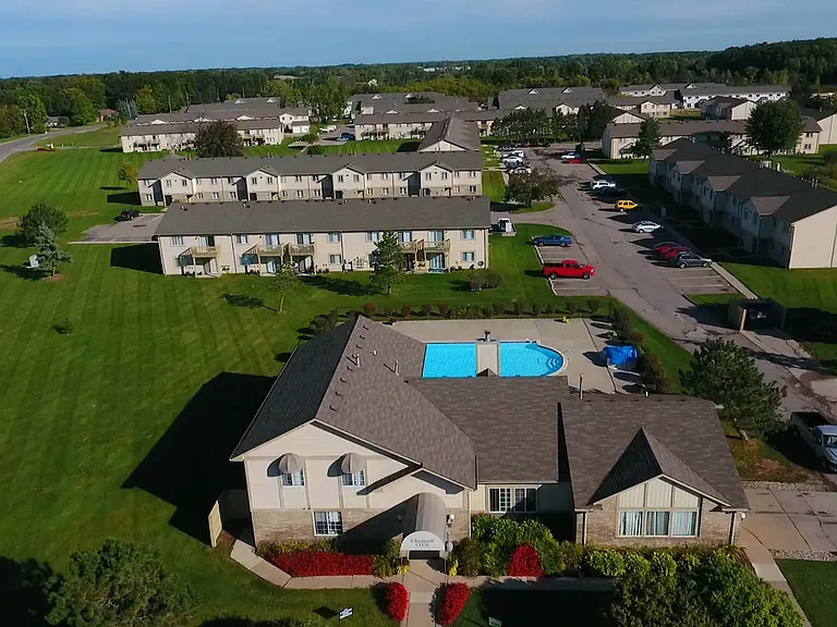 Aerial View of Community