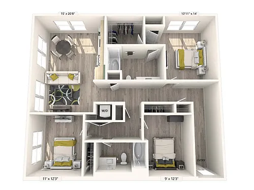 Floor plan C2-FinishI