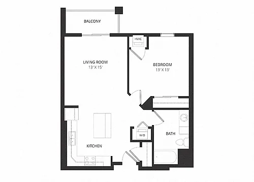 Floor plan B1