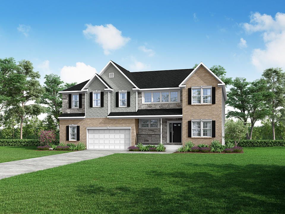 Elevation K Brick Stone Front