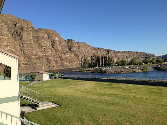 Pool two and basalt cliffs