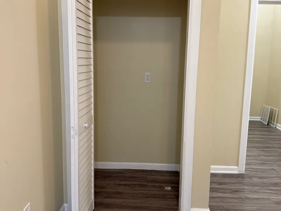 Additional closet space