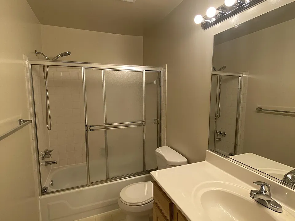 Hallway bathroom