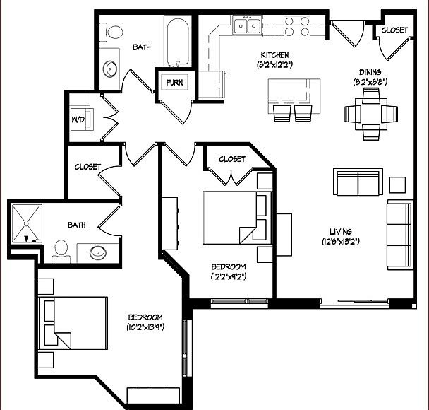 2nd image of 4200 University Ave APT 113
