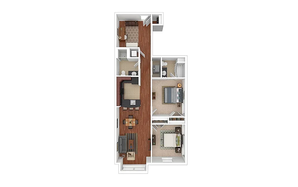Floor plan B8