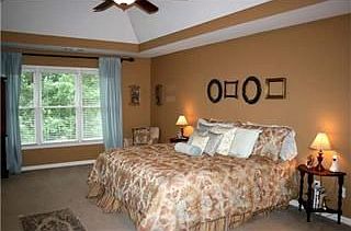 Master suite with walk in closet and extra storage!