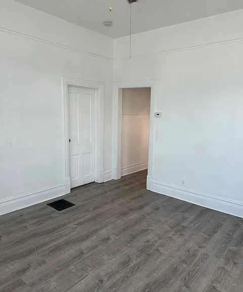 Living room with fan