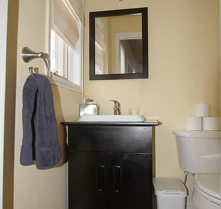 half bath main floor
