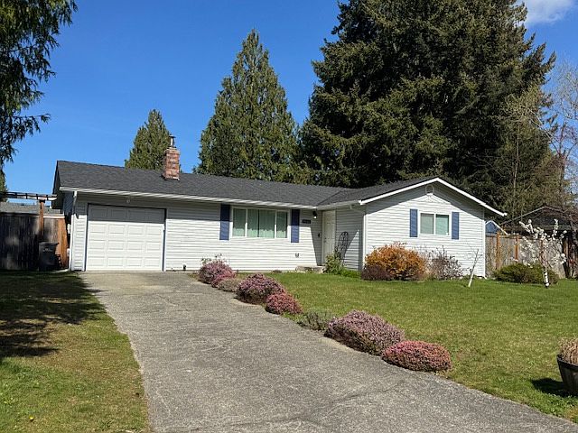 Front of home in a quiet family neighborhood