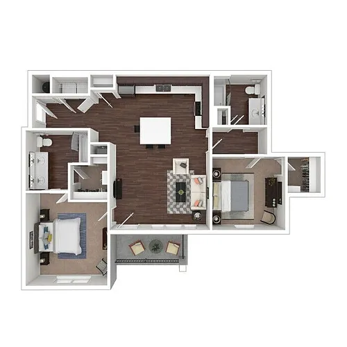 Floor plan Fisher
