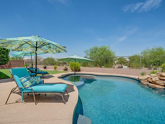 Cool off in this amazing backyard