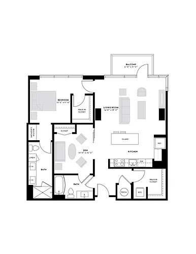 Floor plan The Piccadilly II