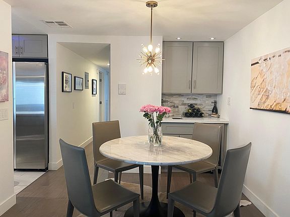 Dining space.