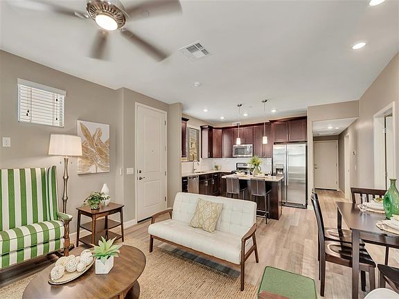 Kitchen & Living Room