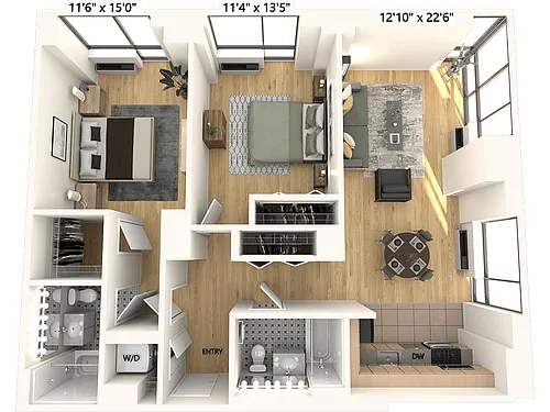 Floor plan B2-Classic
