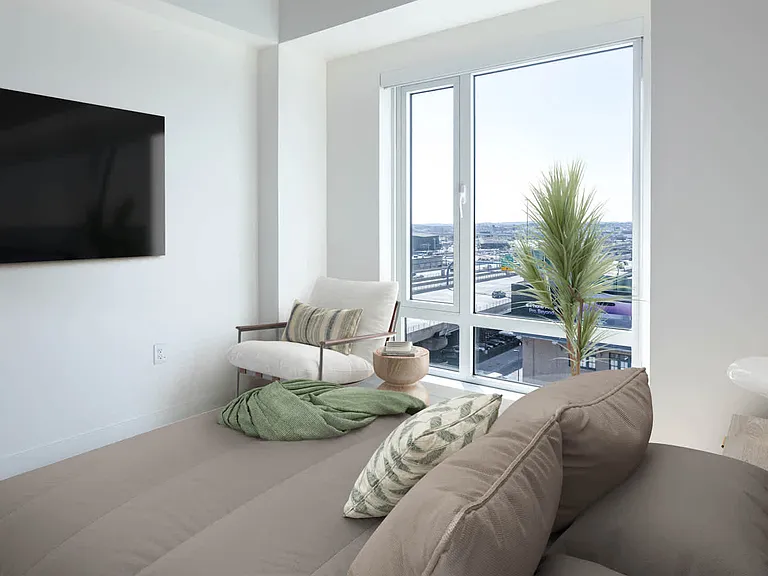 Bedroom with Hard Surface Flooring