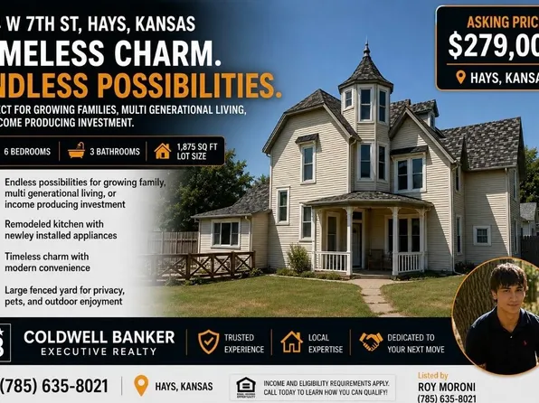 204 W 7th St, Hays, KS 67601