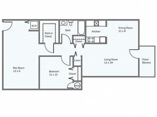 Floor plan Maryland Recreation