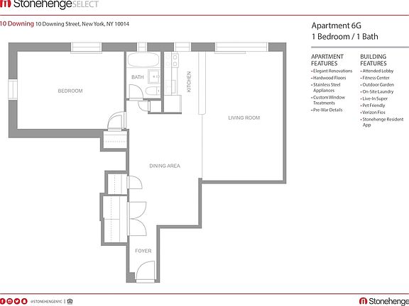 2nd image of 10 Downing St APT 6G